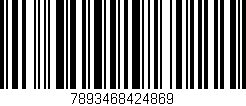 Código de barras (EAN, GTIN, SKU, ISBN): '7893468424869'