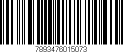 Código de barras (EAN, GTIN, SKU, ISBN): '7893476015073'