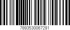 Código de barras (EAN, GTIN, SKU, ISBN): '7893530067291'