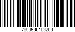 Código de barras (EAN, GTIN, SKU, ISBN): '7893530103203'