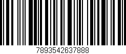Código de barras (EAN, GTIN, SKU, ISBN): '7893542637888'