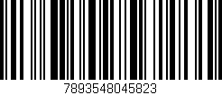Código de barras (EAN, GTIN, SKU, ISBN): '7893548045823'