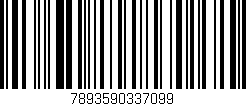 Código de barras (EAN, GTIN, SKU, ISBN): '7893590337099'