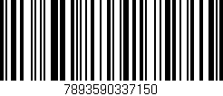 Código de barras (EAN, GTIN, SKU, ISBN): '7893590337150'