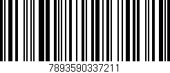Código de barras (EAN, GTIN, SKU, ISBN): '7893590337211'
