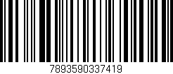 Código de barras (EAN, GTIN, SKU, ISBN): '7893590337419'