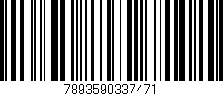 Código de barras (EAN, GTIN, SKU, ISBN): '7893590337471'