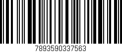 Código de barras (EAN, GTIN, SKU, ISBN): '7893590337563'