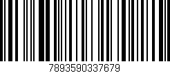 Código de barras (EAN, GTIN, SKU, ISBN): '7893590337679'