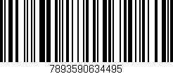 Código de barras (EAN, GTIN, SKU, ISBN): '7893590634495'