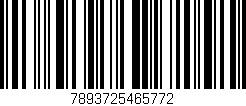 Código de barras (EAN, GTIN, SKU, ISBN): '7893725465772'