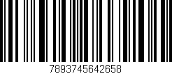Código de barras (EAN, GTIN, SKU, ISBN): '7893745642658'