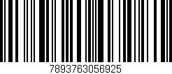 Código de barras (EAN, GTIN, SKU, ISBN): '7893763056925'