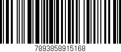 Código de barras (EAN, GTIN, SKU, ISBN): '7893858915168'