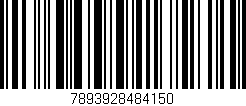Código de barras (EAN, GTIN, SKU, ISBN): '7893928484150'