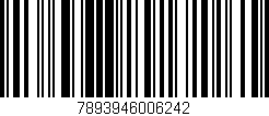 Código de barras (EAN, GTIN, SKU, ISBN): '7893946006242'