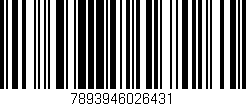 Código de barras (EAN, GTIN, SKU, ISBN): '7893946026431'