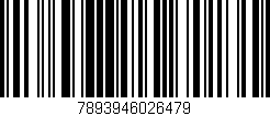 Código de barras (EAN, GTIN, SKU, ISBN): '7893946026479'