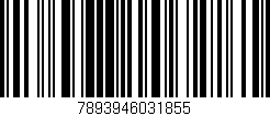 Código de barras (EAN, GTIN, SKU, ISBN): '7893946031855'