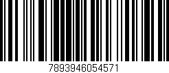 Código de barras (EAN, GTIN, SKU, ISBN): '7893946054571'