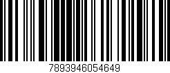 Código de barras (EAN, GTIN, SKU, ISBN): '7893946054649'