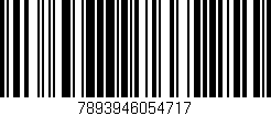 Código de barras (EAN, GTIN, SKU, ISBN): '7893946054717'