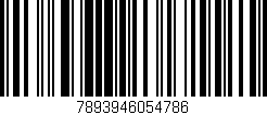 Código de barras (EAN, GTIN, SKU, ISBN): '7893946054786'