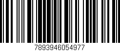 Código de barras (EAN, GTIN, SKU, ISBN): '7893946054977'