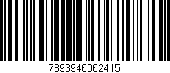 Código de barras (EAN, GTIN, SKU, ISBN): '7893946062415'