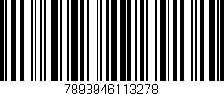 Código de barras (EAN, GTIN, SKU, ISBN): '7893946113278'