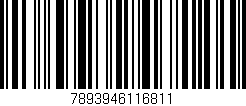 Código de barras (EAN, GTIN, SKU, ISBN): '7893946116811'