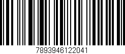 Código de barras (EAN, GTIN, SKU, ISBN): '7893946122041'