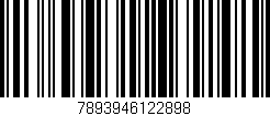 Código de barras (EAN, GTIN, SKU, ISBN): '7893946122898'