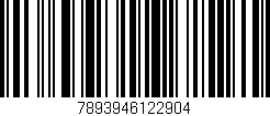 Código de barras (EAN, GTIN, SKU, ISBN): '7893946122904'