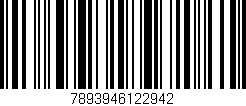 Código de barras (EAN, GTIN, SKU, ISBN): '7893946122942'