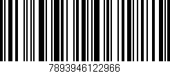 Código de barras (EAN, GTIN, SKU, ISBN): '7893946122966'
