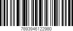 Código de barras (EAN, GTIN, SKU, ISBN): '7893946122980'