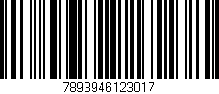Código de barras (EAN, GTIN, SKU, ISBN): '7893946123017'