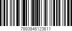 Código de barras (EAN, GTIN, SKU, ISBN): '7893946123611'