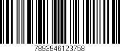 Código de barras (EAN, GTIN, SKU, ISBN): '7893946123758'