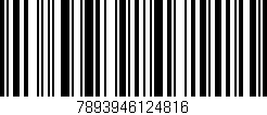 Código de barras (EAN, GTIN, SKU, ISBN): '7893946124816'