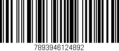 Código de barras (EAN, GTIN, SKU, ISBN): '7893946124892'