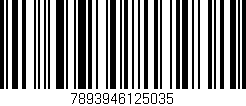 Código de barras (EAN, GTIN, SKU, ISBN): '7893946125035'