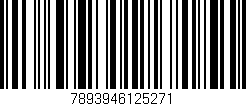 Código de barras (EAN, GTIN, SKU, ISBN): '7893946125271'