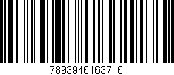 Código de barras (EAN, GTIN, SKU, ISBN): '7893946163716'