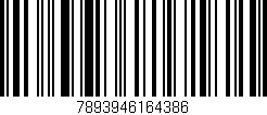 Código de barras (EAN, GTIN, SKU, ISBN): '7893946164386'
