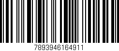 Código de barras (EAN, GTIN, SKU, ISBN): '7893946164911'