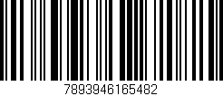 Código de barras (EAN, GTIN, SKU, ISBN): '7893946165482'