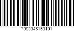 Código de barras (EAN, GTIN, SKU, ISBN): '7893946168131'