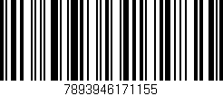 Código de barras (EAN, GTIN, SKU, ISBN): '7893946171155'